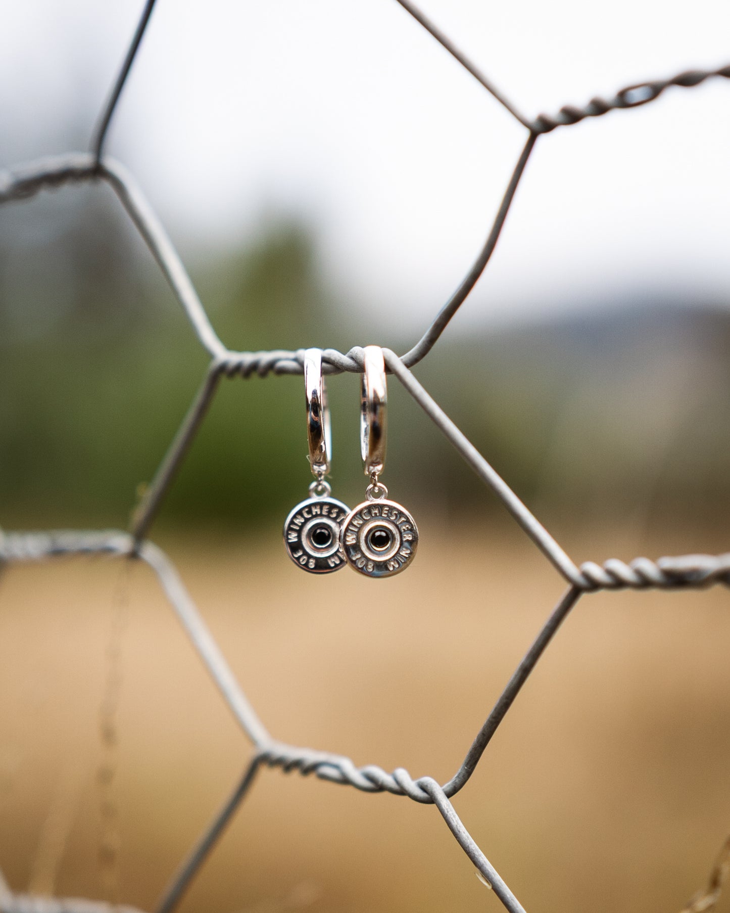 Winchester 308 Bullet Bundle (Necklace and Earrings)