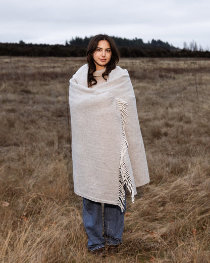 Recycled Wool Blanket - Akaroa