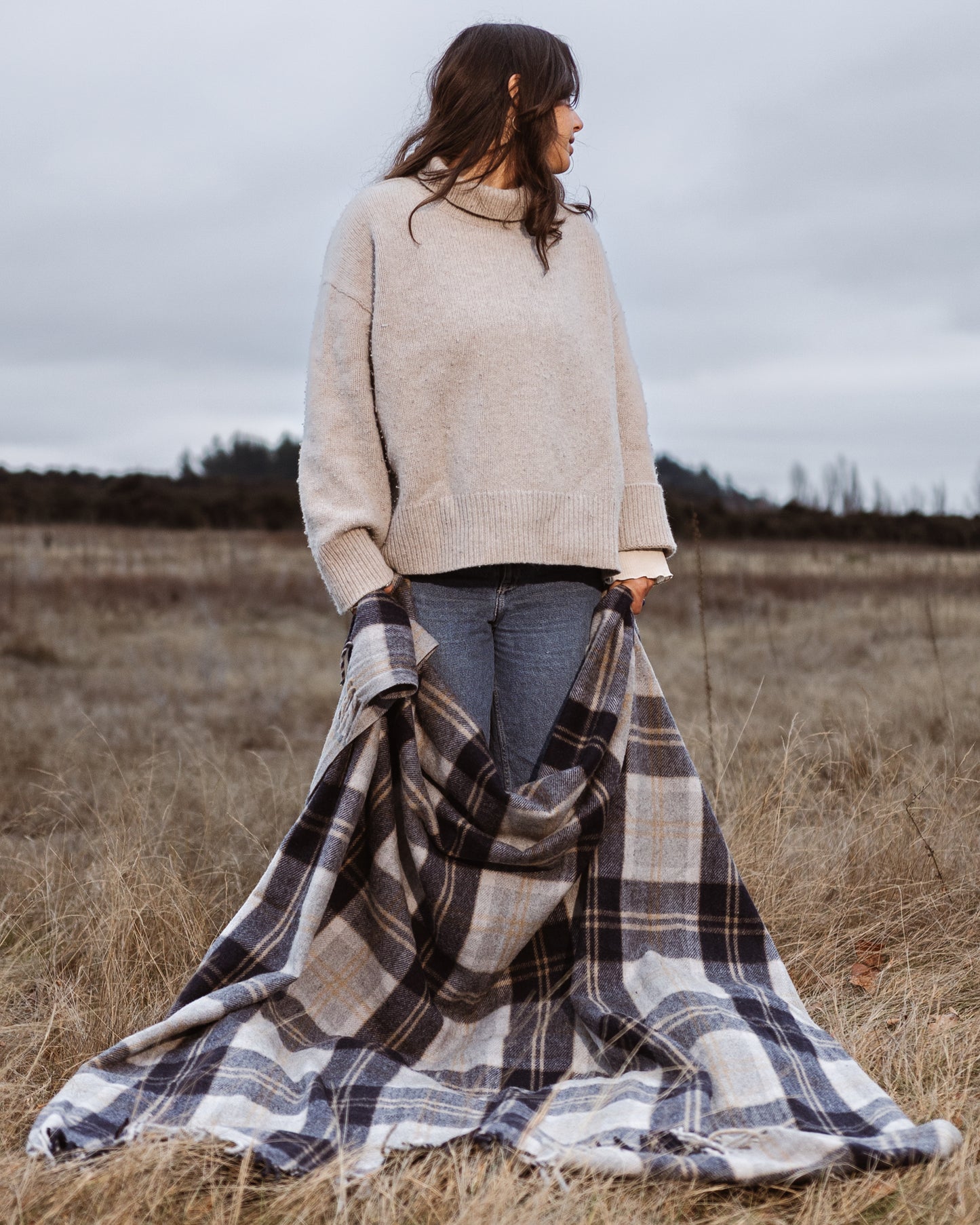 Recycled Wool Blanket - Karapiro
