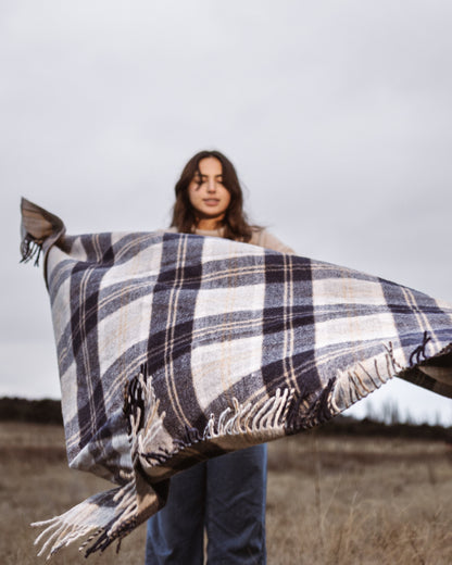 Recycled Wool Blanket - Karapiro