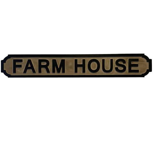 Farm House Wooden Sign