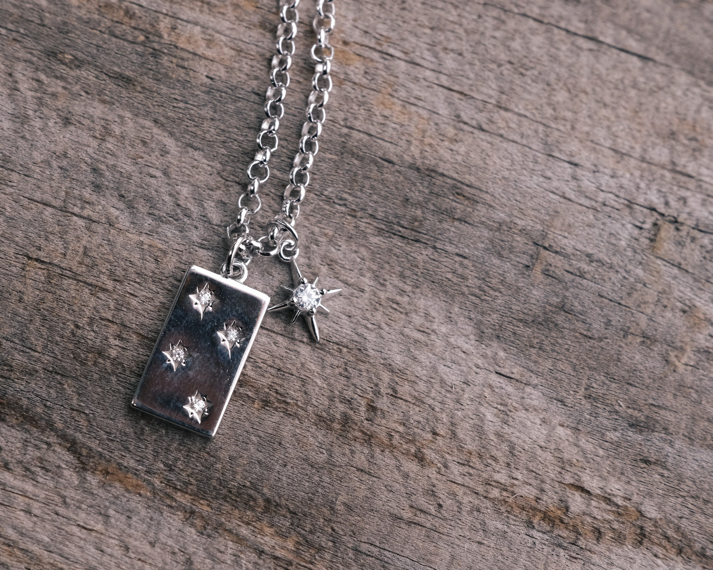 Southern Cross Constellation Necklace