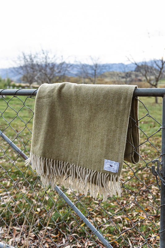 Recycled Wool Blanket - Arrowtown