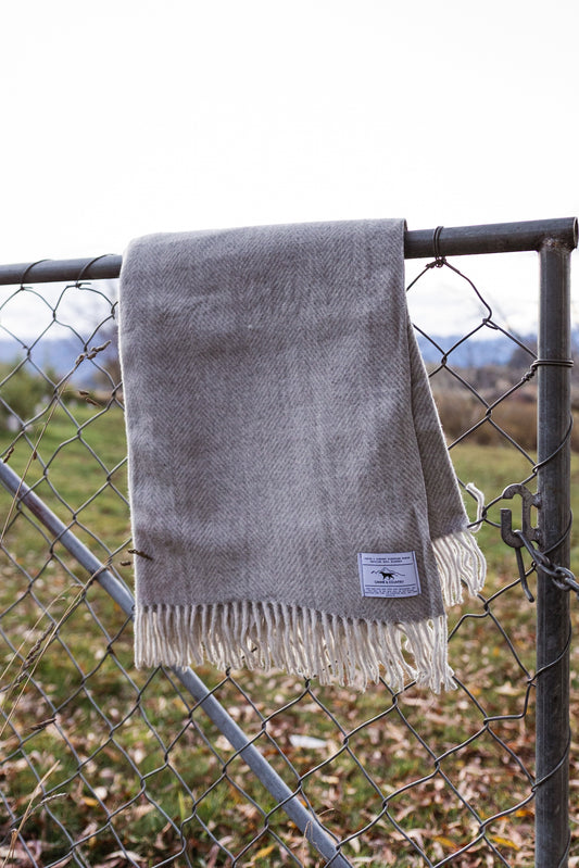 Recycled Wool Blanket - Akaroa