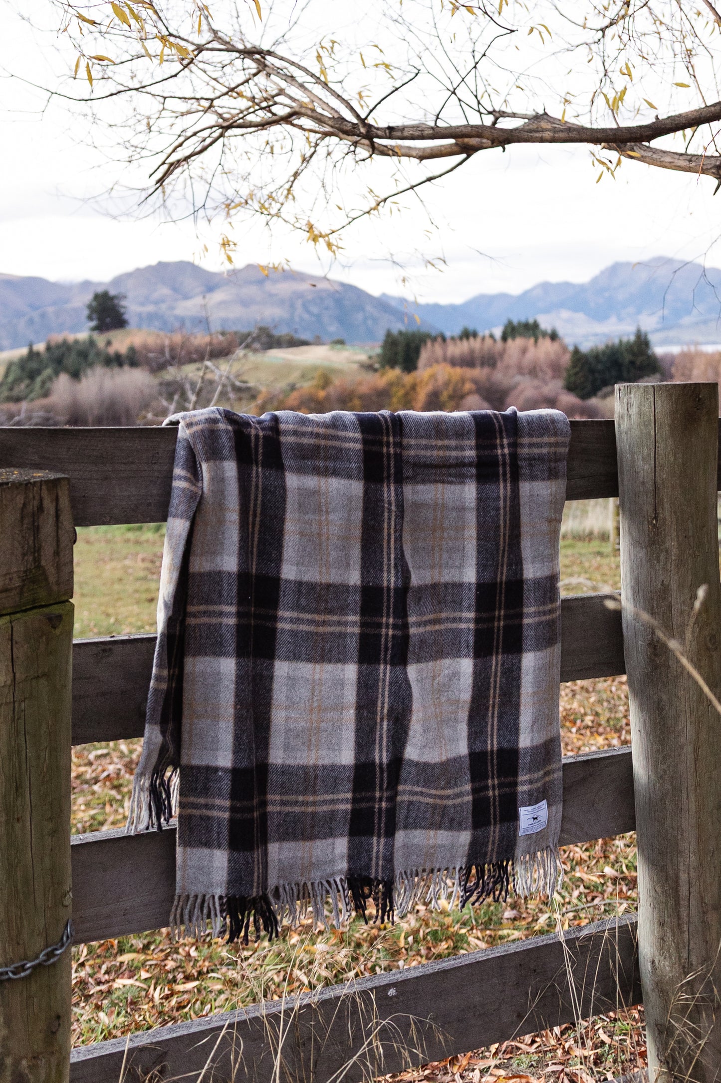 Recycled Wool Blanket - Karapiro