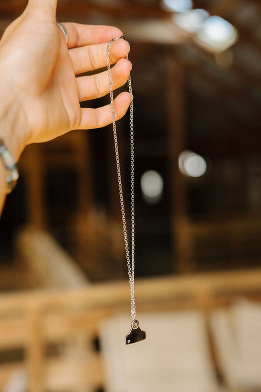 Cattle Tag Necklace - Large