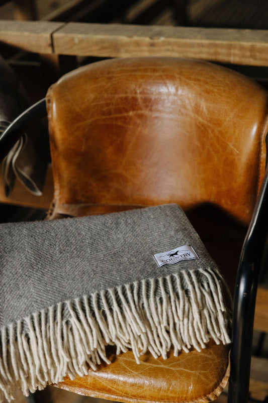 Recycled Wool Blanket - Akaroa