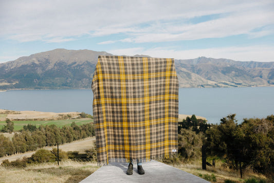 Recycled Wool Blanket - Cardrona