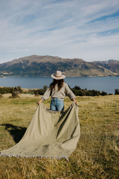 Recycled Wool Blanket - Arrowtown